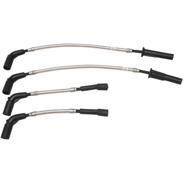 MAGNUM SHIELDING Spark Plug Wire Set Polished Stainless Softail '18+ 3047S