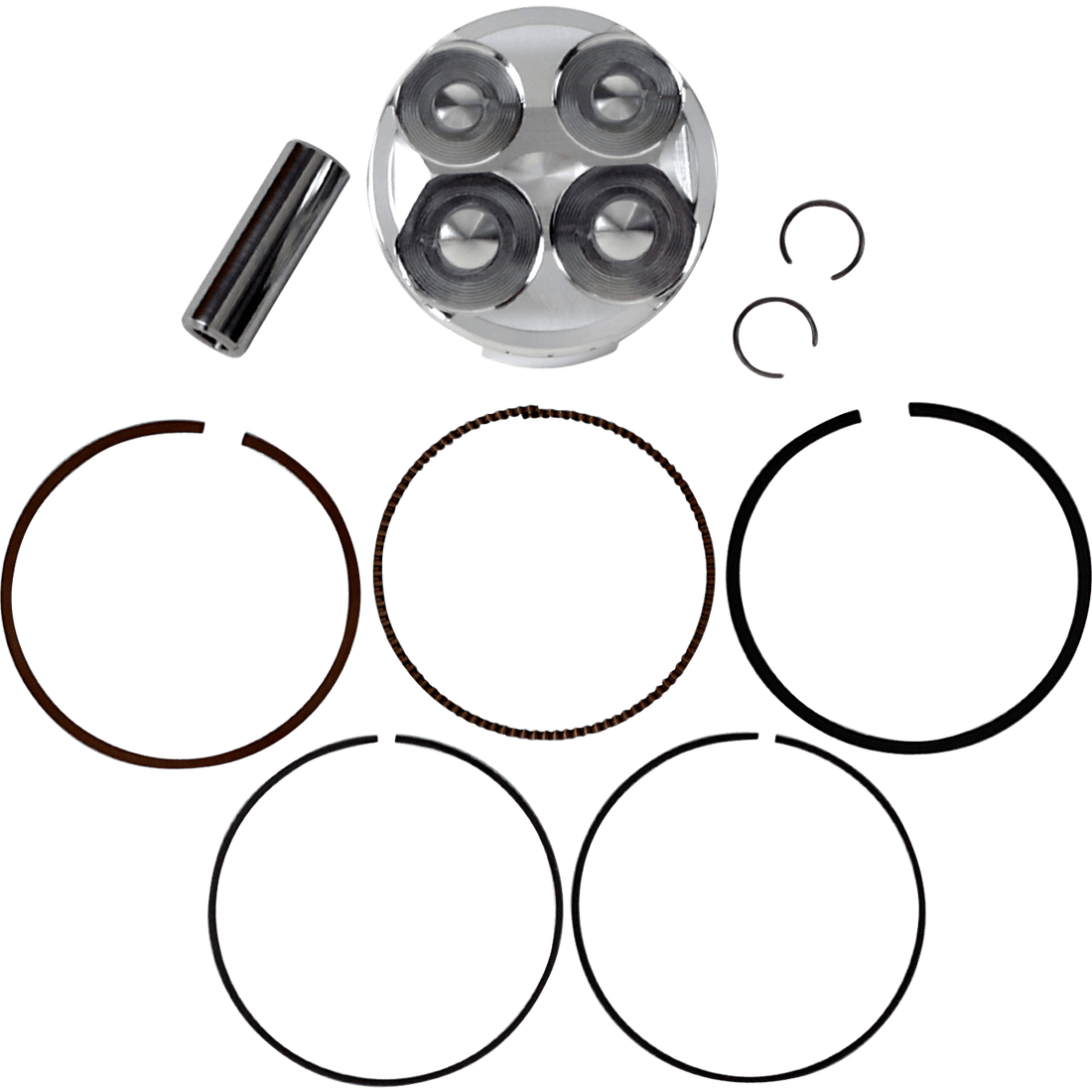 JE PISTONS Piston Kit 12.5:1 Honda