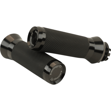 LA CHOPPERS Grips TBW Anodized LA749200B