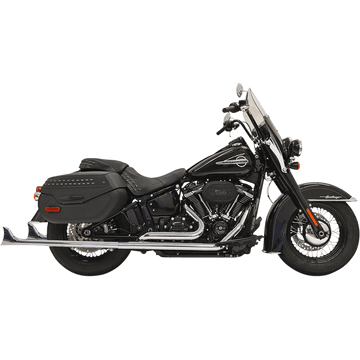 BASSANI XHAUST Fishtail Exhaust without Baffle 33" 1S76E33