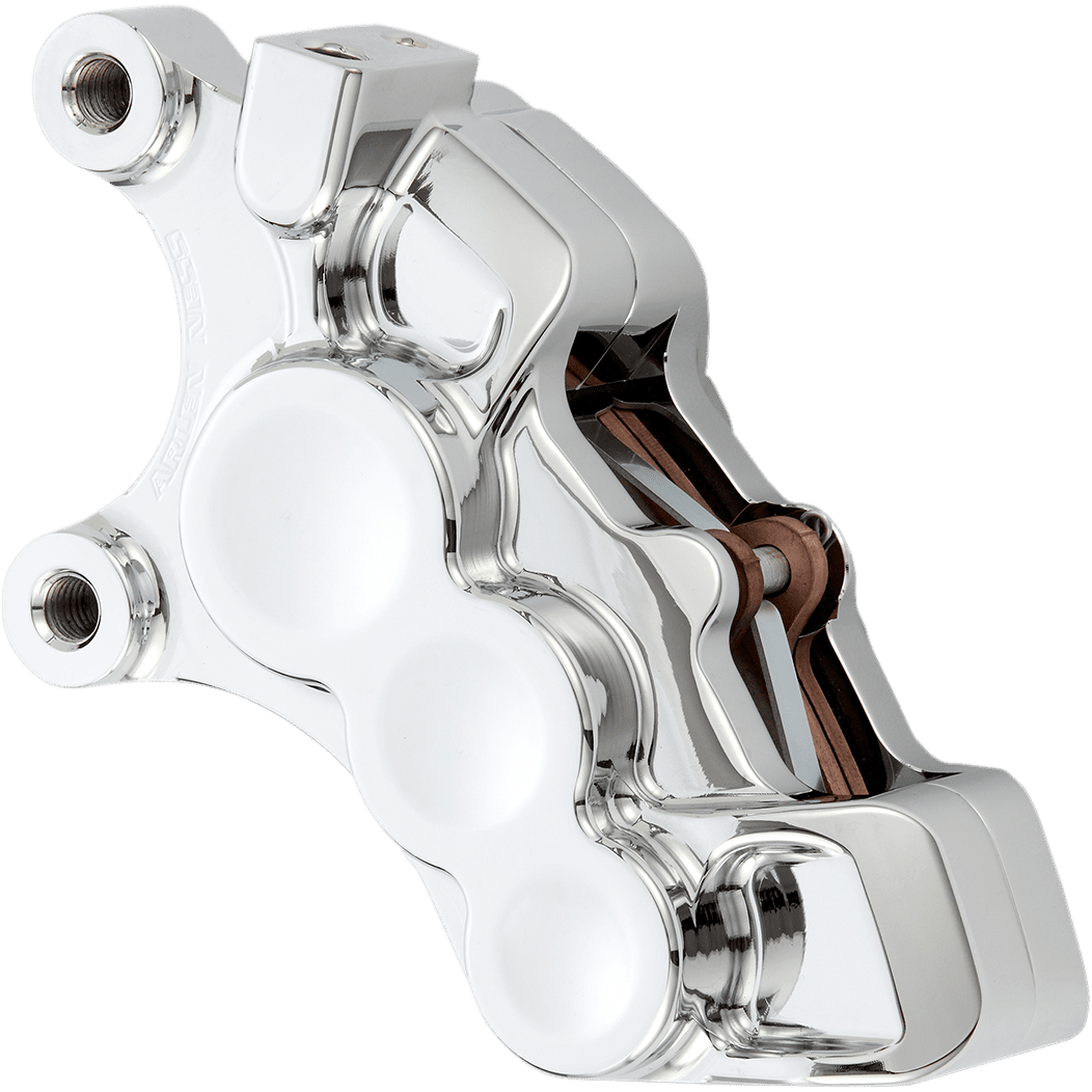 ARLEN NESS 6-Piston Caliper Front Left Chrome 11.8" 02214