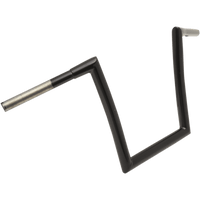 TODD'S CYCLE Handlebar Strip Fat Bobber 1-1/4" 12" Rise Black 06012726