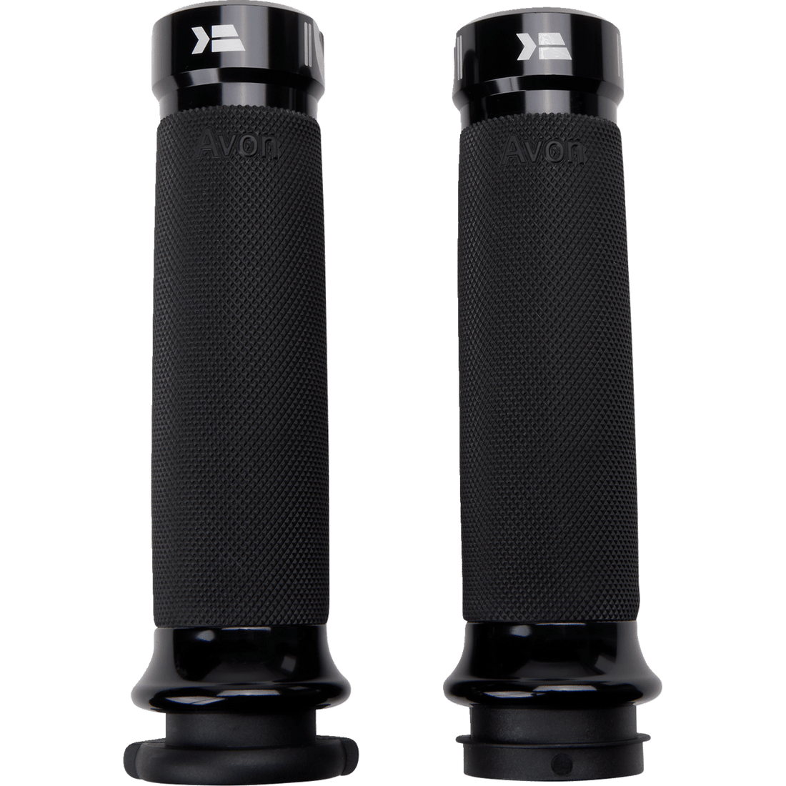 KHROME WERKS Grips Klassic Custom TBW Black 500180