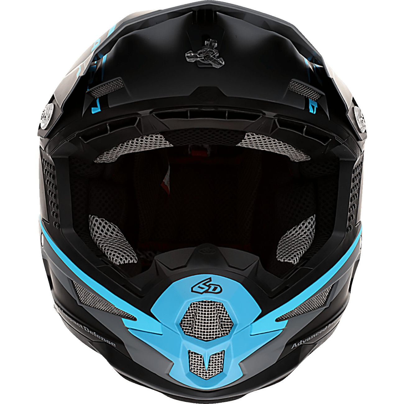 6D HELMETS ATR-1 Helmet Stealth Cyan Medium 104626