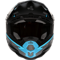 6D HELMETS ATR-1 Helmet Stealth Cyan Medium 104626