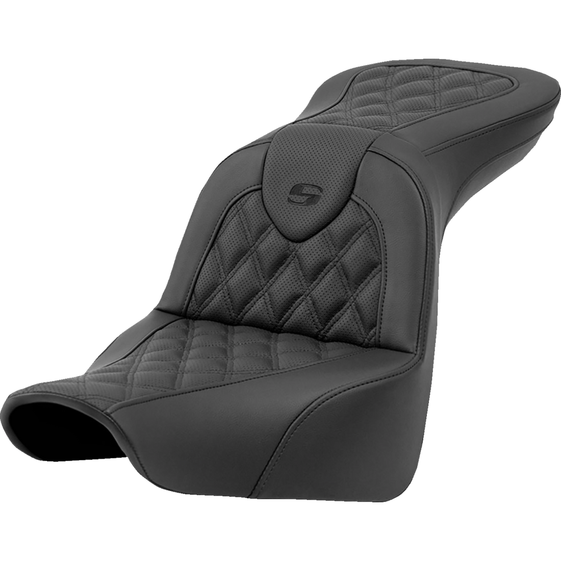 SADDLEMEN Roadsofa™ Seat Lattice Stitch without Backrest FXLR/FLSB '18-'23 81829182