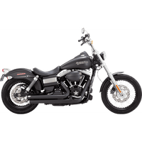 VANCE & HINES Big Shots Staggered Exhaust System Black 47338