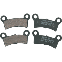 DRAG SPECIALTIES Organic Brake Pads Trike