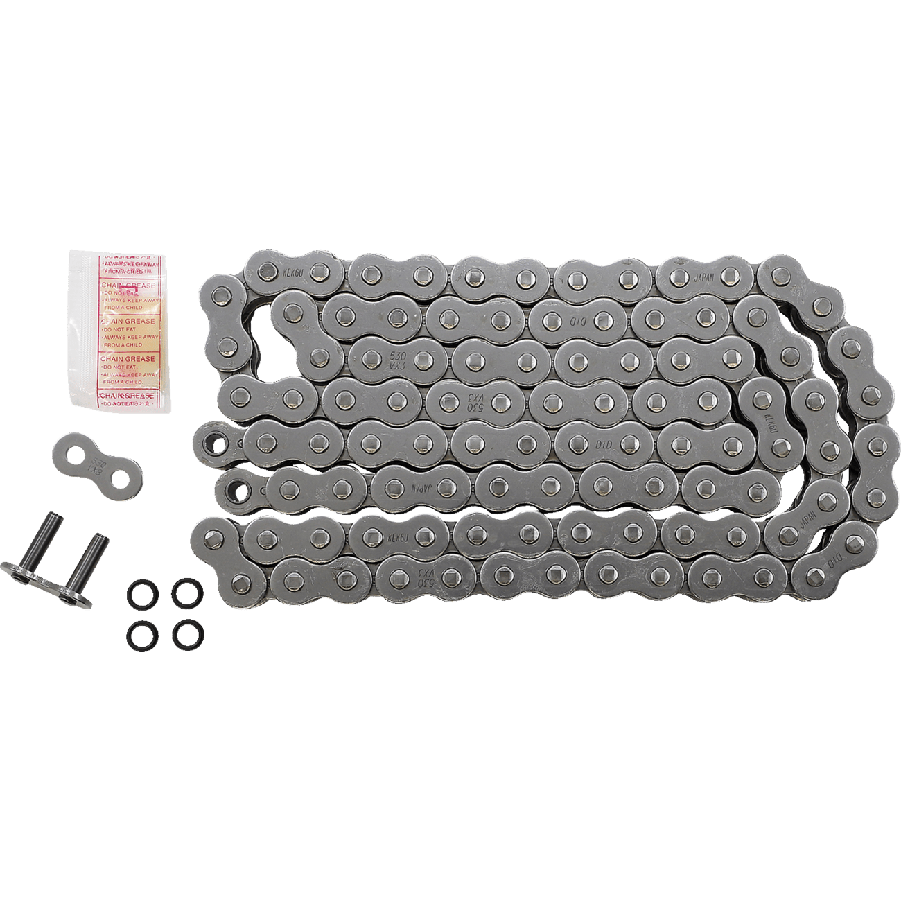 DID 530 VX3 Chain Natural 100 Links M530VX3X100ZB