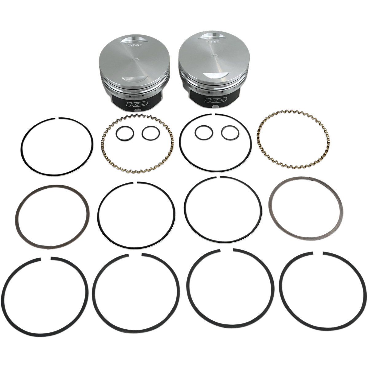 KB PERFORMANCE Piston Kit Twin Cam