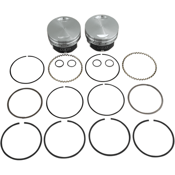 KB PERFORMANCE Piston Kit Twin Cam