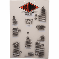 DIAMOND ENGINEERING Fastener Kit Custom/Transformation 12-Point FLHT PB662S