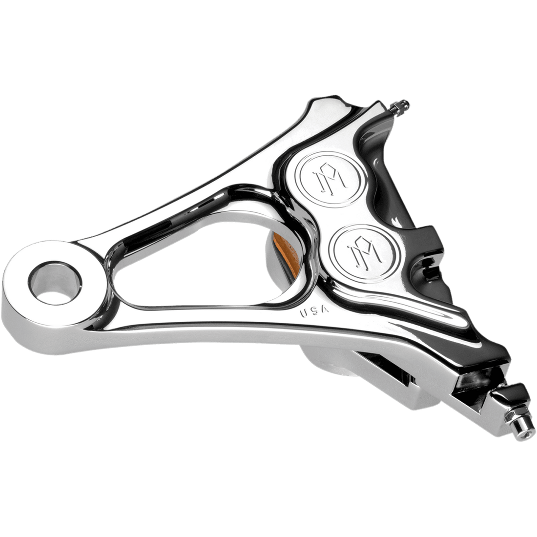 PERFORMANCE MACHINE PM Caliper Rear 06-07 FXST Chrome 12940077CH