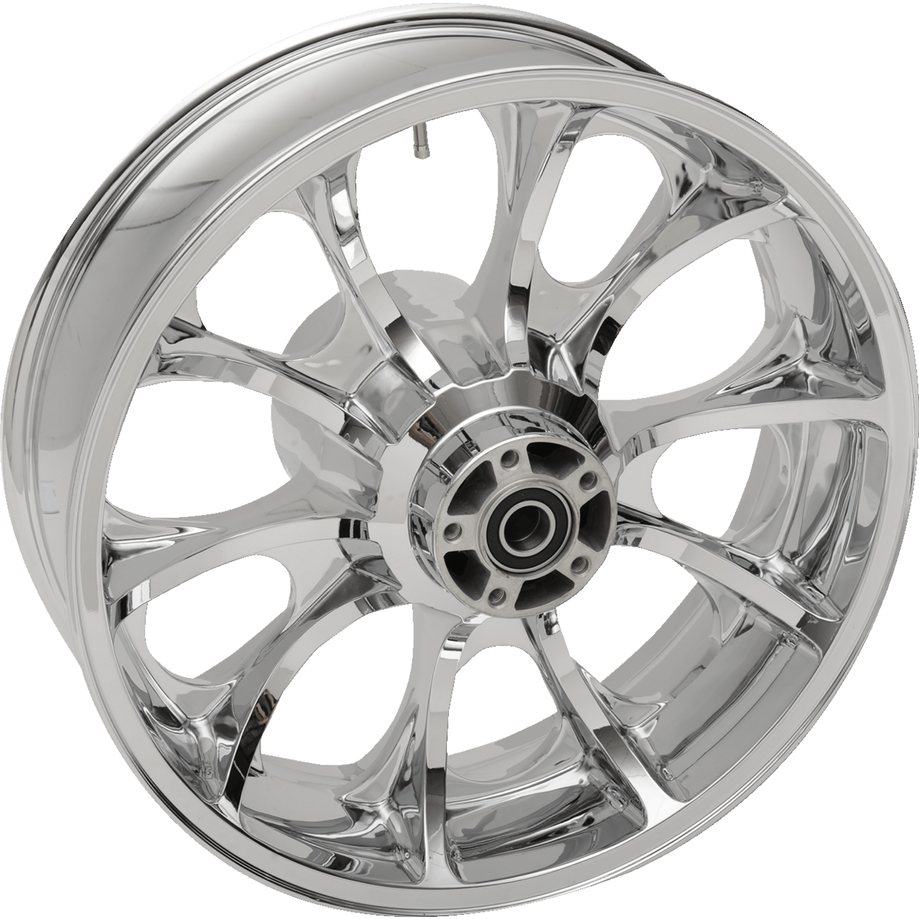 COASTAL MOTO Wheel Largo 3D Rear Single Disc/without ABS Chrome 18x5.5 '09+ FL