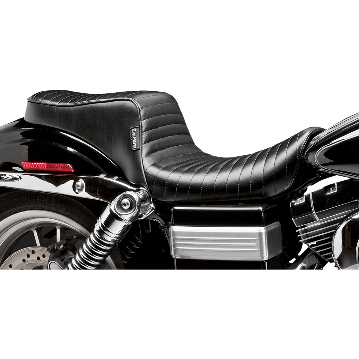 LE PERA Cherokee Seat Pleated Black FL/FX '06-'17 LK021PT