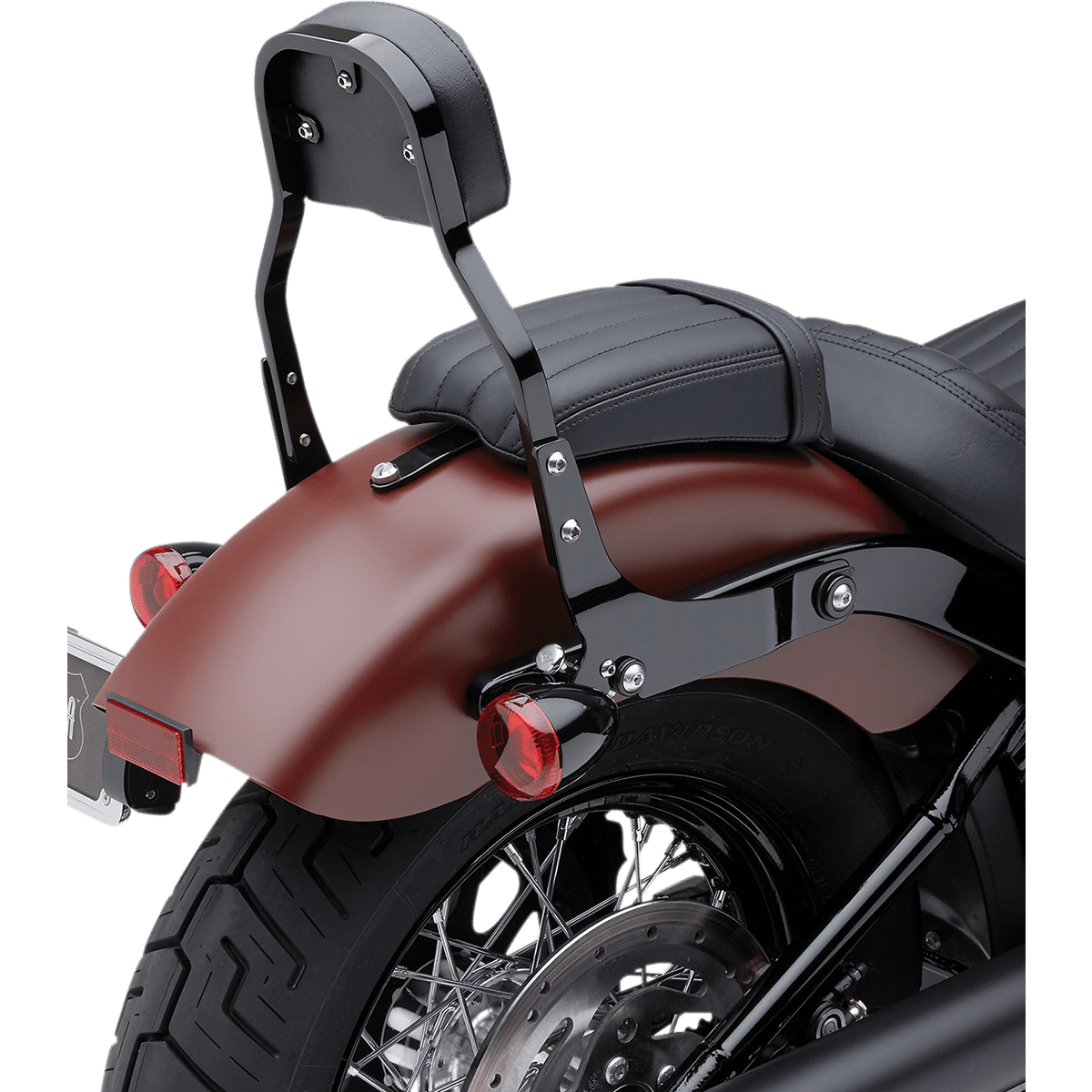 COBRA Backrest Kit 11" Black FLHC/S 6022030B