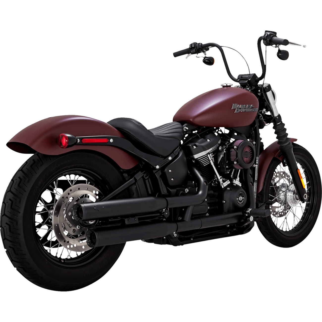 VANCE & HINES Eliminator 300 Slip-On Mufflers Black 46312