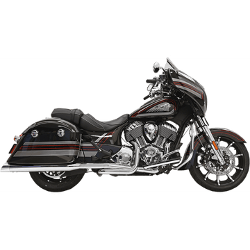 BASSANI XHAUST True Dual Exhaust Chrome 8C16S