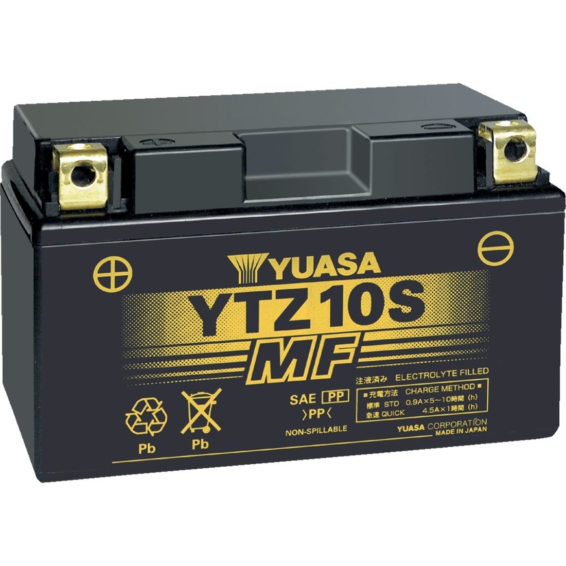 YUASA AGM Battery YTZ10S YUAM7210A