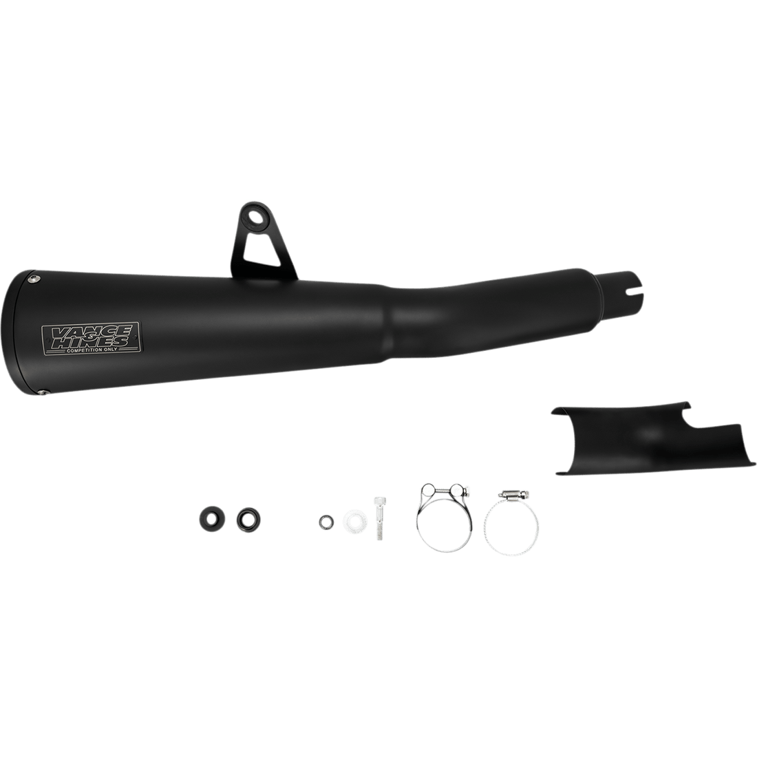 VANCE & HINES Black Muffler Honda Rebel 48425