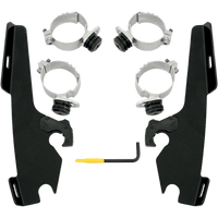 MEMPHIS SHADES Fats/Slim Trigger Lock Mounting Kit Fury Black MEB1960