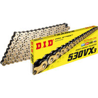 DID 530 VX3 Chain Gold 110 Links M530VX3G110ZB