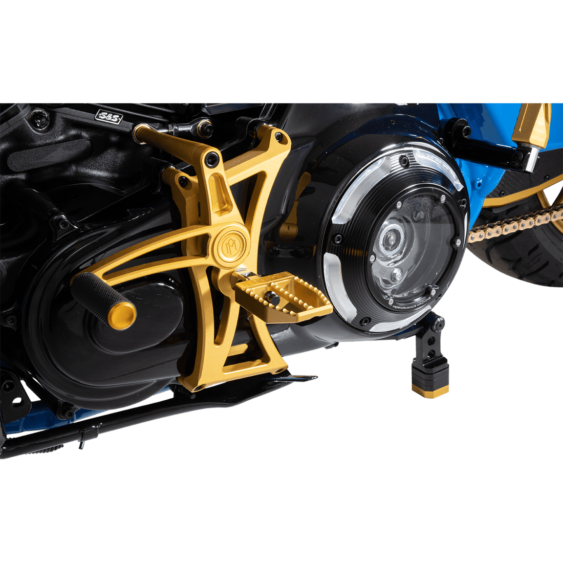 PERFORMANCE MACHINE PM Mid Control Gold -Softail 00351172MSMG