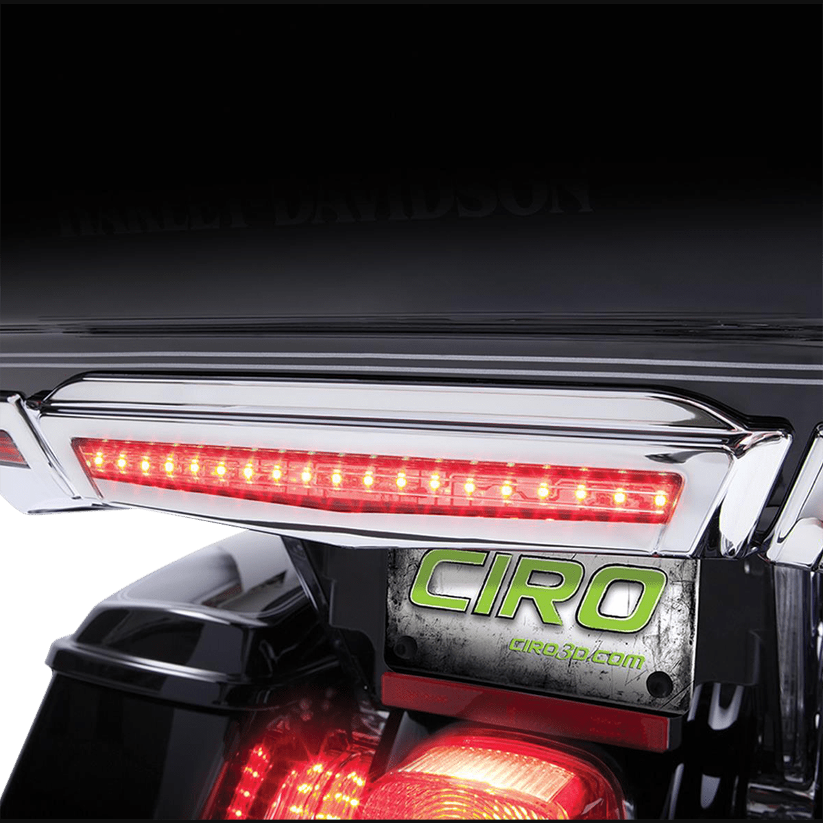 CIRO Center Brake Light Chrome 40004