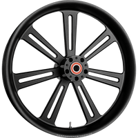 PERFORMANCE MACHINE PM Wheel Sierra Front Dual Disc/without ABS Black 21x3.5 12027106RSRRSMB