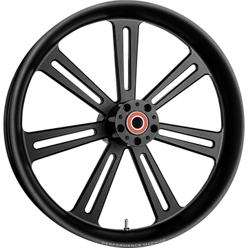 PERFORMANCE MACHINE PM Wheel Sierra Front Dual Disc/without ABS Black 21x3.5 12027106RSRRSMB