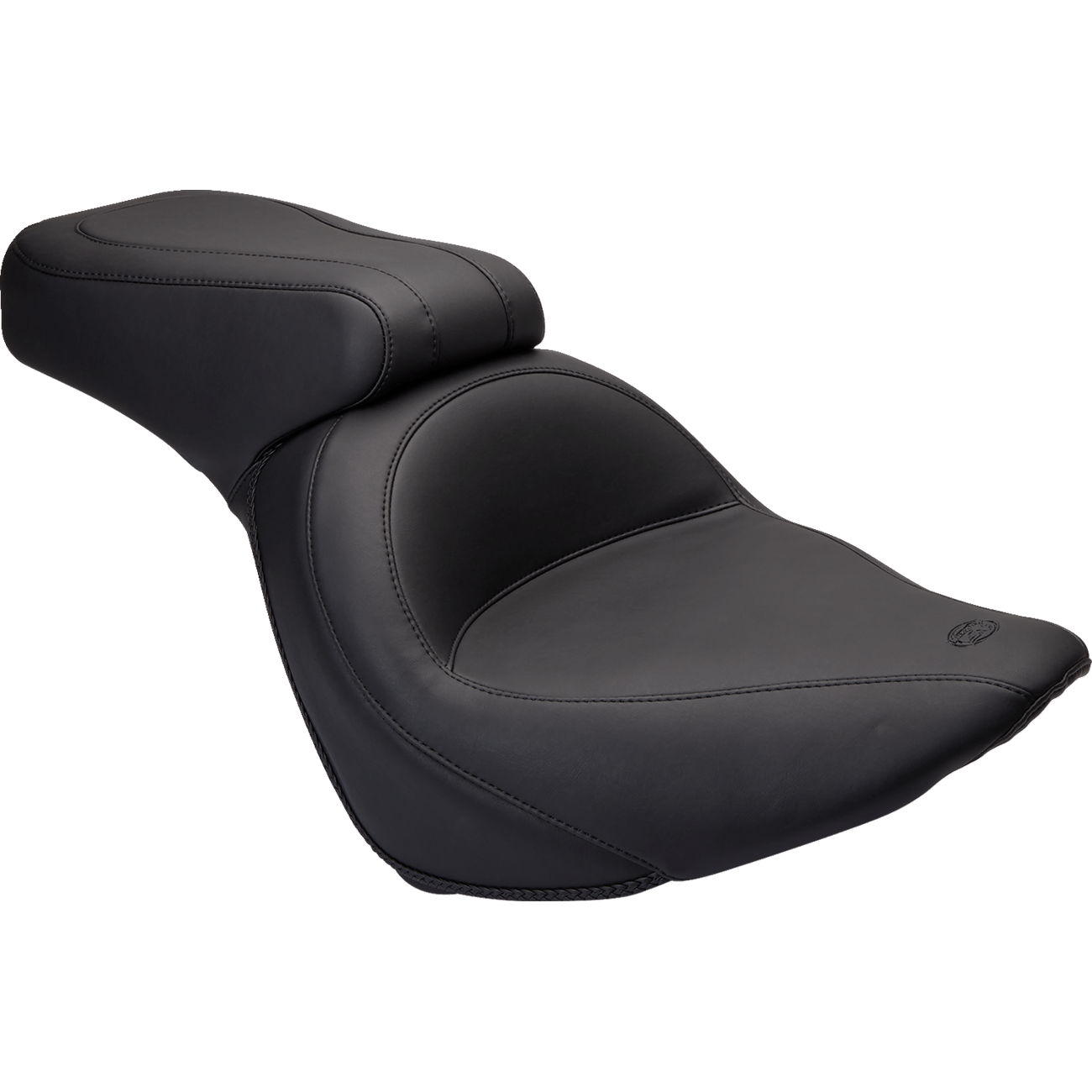 MUSTANG Vintage Style Seat Standard Smooth Black FXST 76400