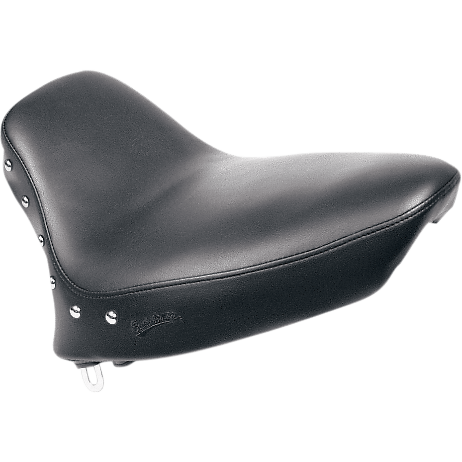 SADDLEMEN Seat Renegade™ Solo Smooth Studded Black Softail 88401001