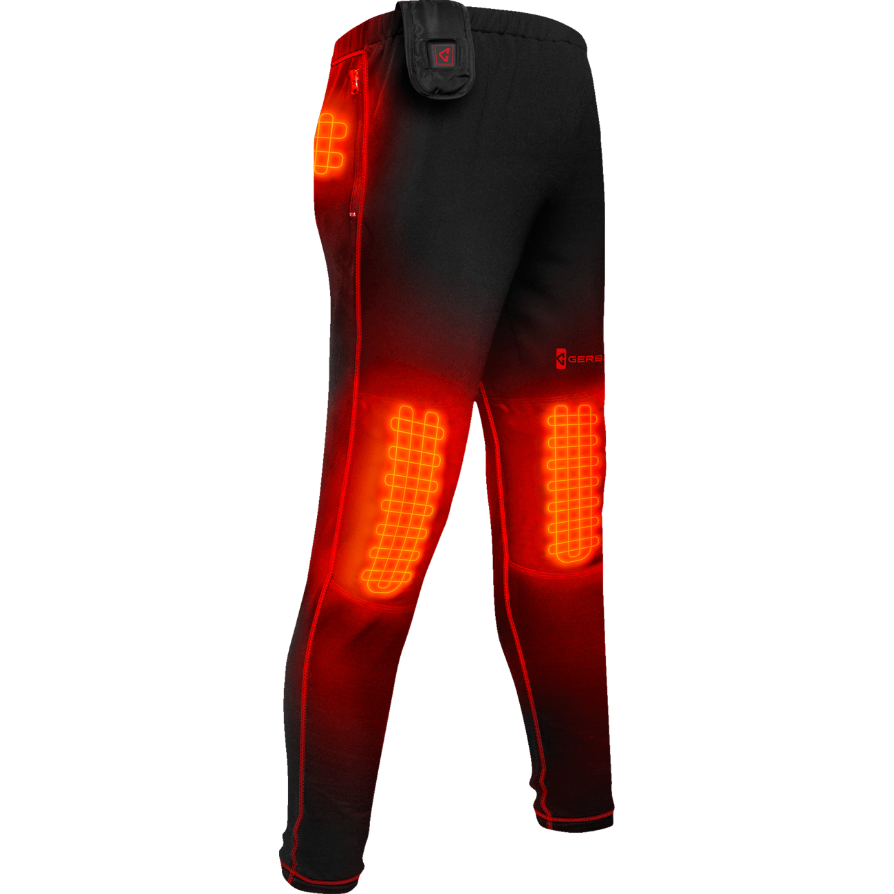 GERBING HEATED CLOTHING 7V Heated Base Layer Pants Black Small