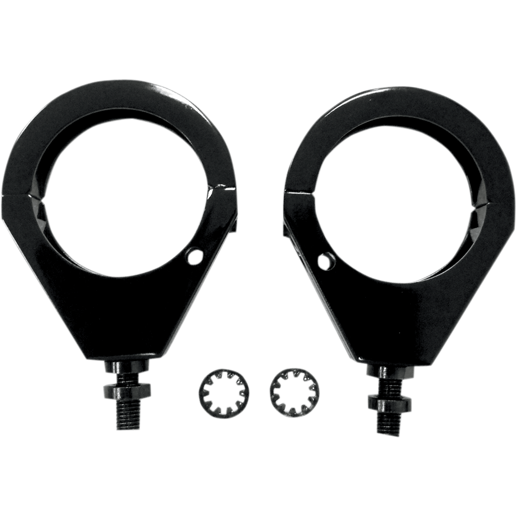 DRAG SPECIALTIES Turn Signal Clamp 49mm Black