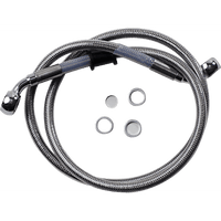 DRAG SPECIALTIES Brake Line Front (Upper) Stainless Steel