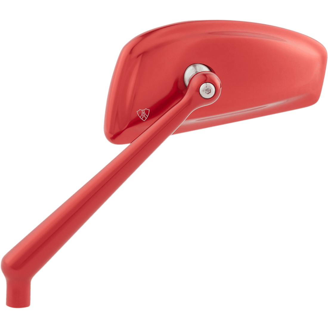 ARLEN NESS Mirror Tearchop Side View Teardrop Red Left 510014