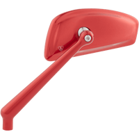 ARLEN NESS Mirror Tearchop Side View Teardrop Red Left 510014