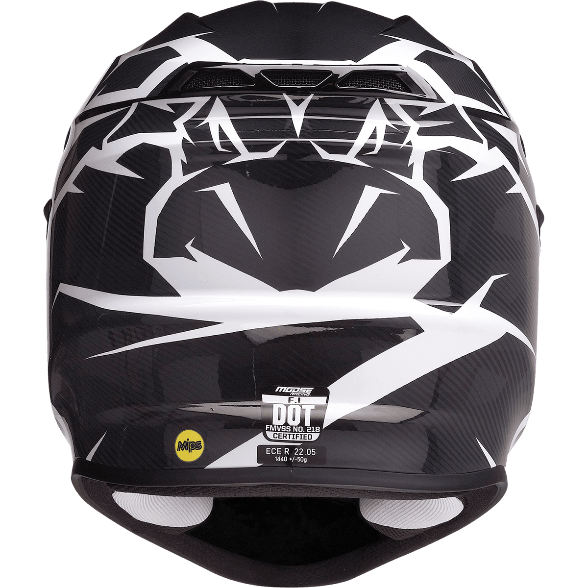 MOOSE RACING F.I. Helmet Agroid Camo MIPS® Gray/Black Large 01107776