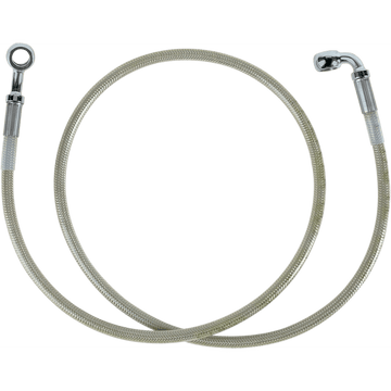 DRAG SPECIALTIES Brake Line Front (Upper) Stainless Steel