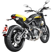 AKRAPOVIC Ducati Scrambler Titanium Muffler SD8SO4CUBTBL/1