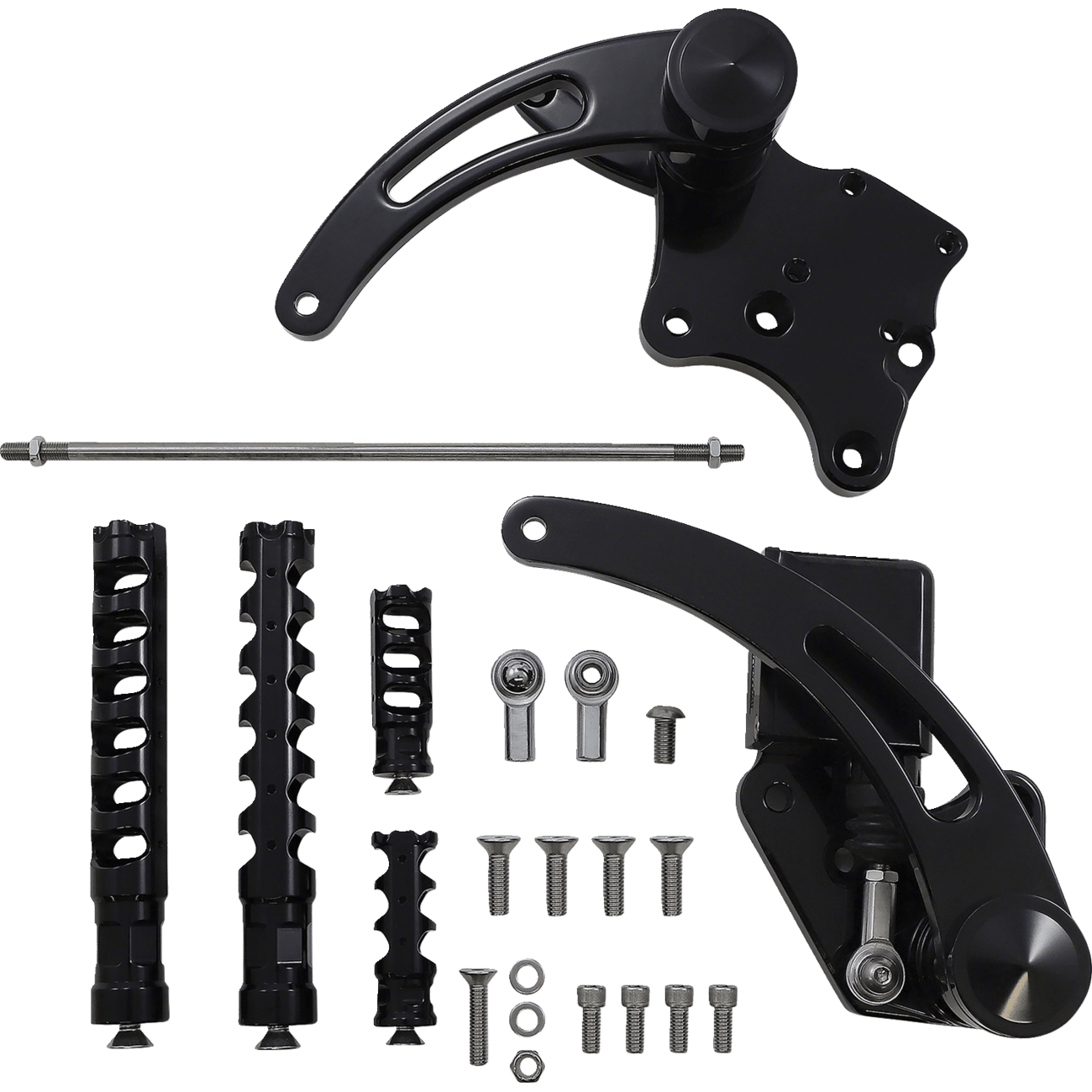 ACCUTRONIX Forward Control Black Slotted FC106SSAKB