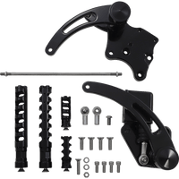 ACCUTRONIX Forward Control Black Slotted FC106SSAKB