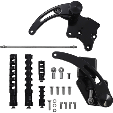 ACCUTRONIX Forward Control Black Slotted FC106SSAKB