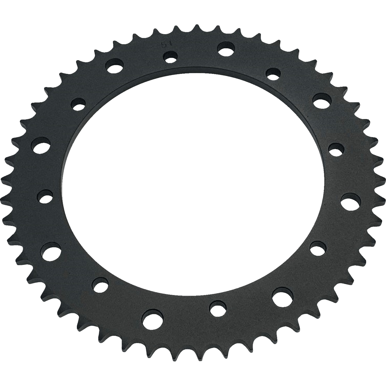 DRAG SPECIALTIES Rear Sprocket 51 Tooth Black '09-'23