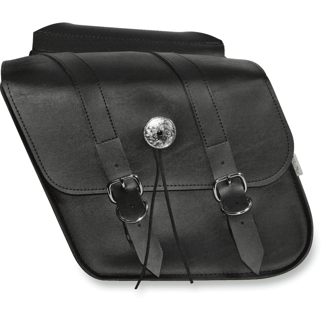 WILLIE & MAX LUGGAGE Slant Compact Saddlebag Black 5870700