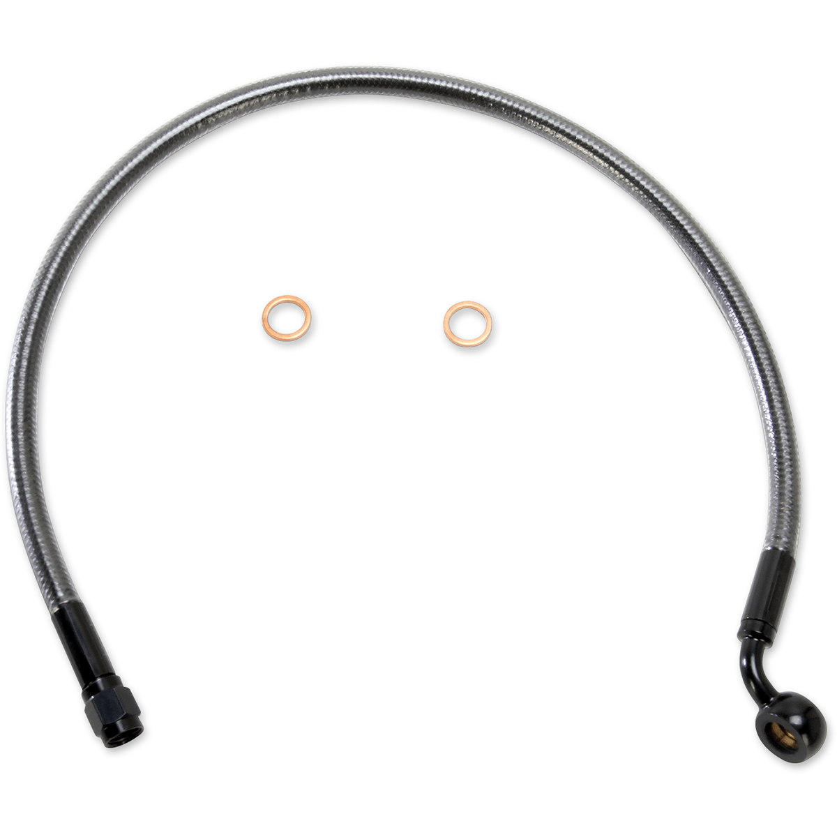 MAGNUM SHIELDING Brake Line 10mm-35° 20" Black Pearl