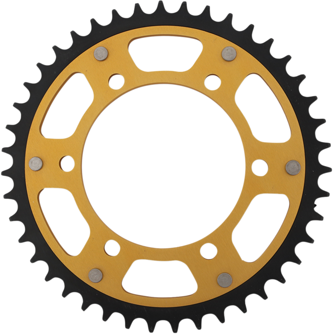 SUPERSPROX Stealth Rear Sprocket 43 Tooth Gold Kawasaki/Yamaha/Suzuki RST48643GLD