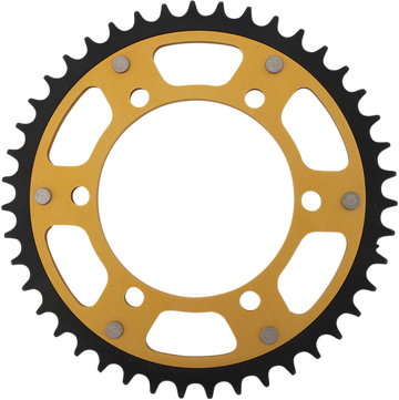 SUPERSPROX Stealth Rear Sprocket 43 Tooth Gold Kawasaki/Yamaha/Suzuki RST48643GLD