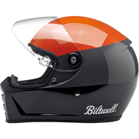 BILTWELL Lane Splitter Helmet Gloss Podium Orange/Gray/Black Medium 1004550103