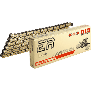 DID 420 NZ3 High-Performance Motorcycle Chain 130 Links Gold